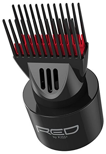 Red by Kiss Universal Detangling Blow Dryer Hair Styling Pik.  Compatible with all Hair Dryers: Beauty