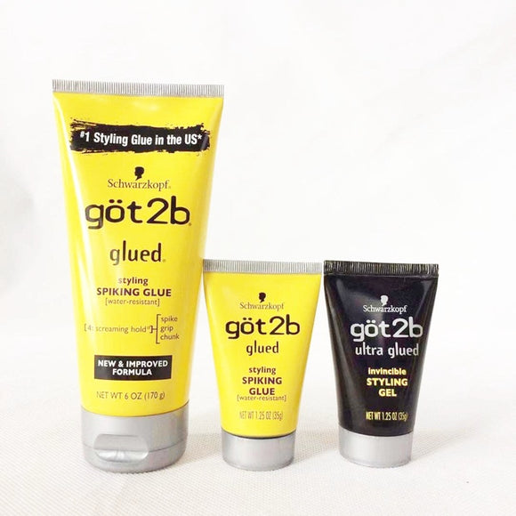 got 2b Ultra Glued Invincible Water Resistan Styling glue 6oz 170g /1.25oz 35g